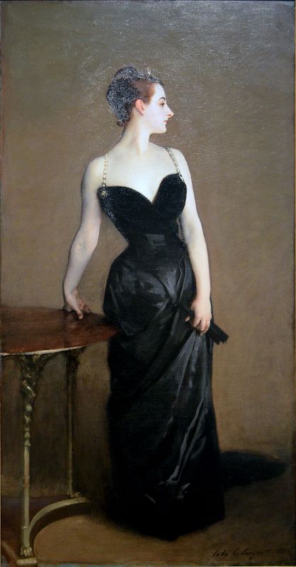 771 Madame X (Madame Pierre Gautreau) - John Singer Sargent 1883-84 - American Wing New York Metropolitan Museum of Art